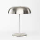 Abajur de Mesa Monocromático Axis TG Prata