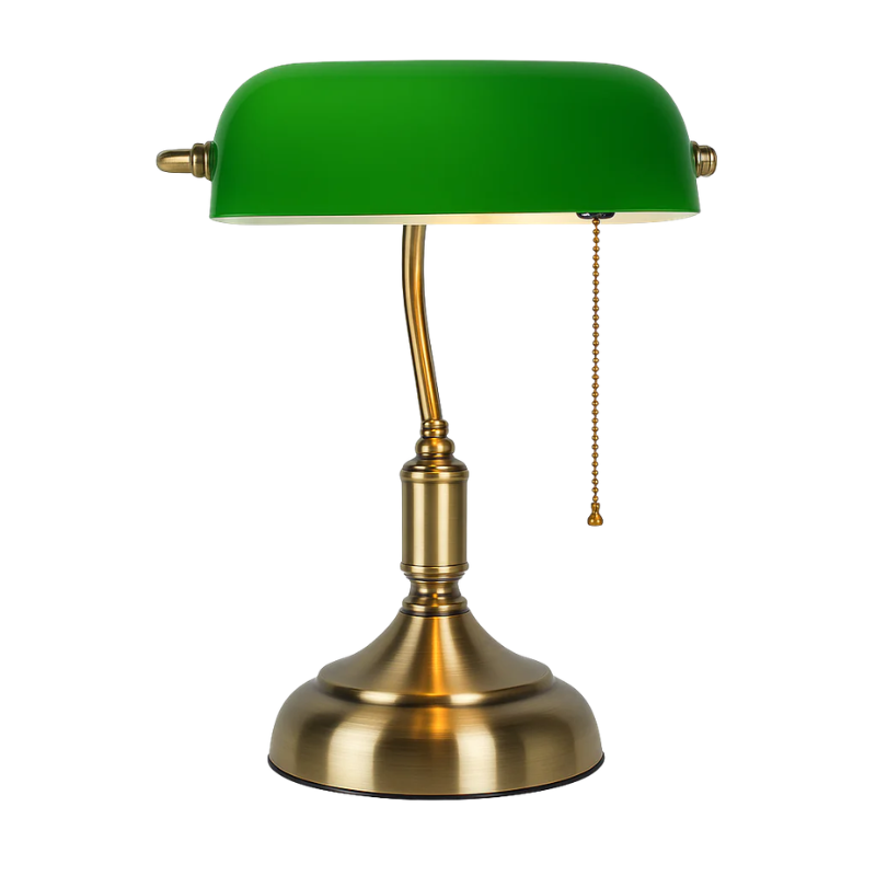 Abajur de Mesa Clássico Banker TG