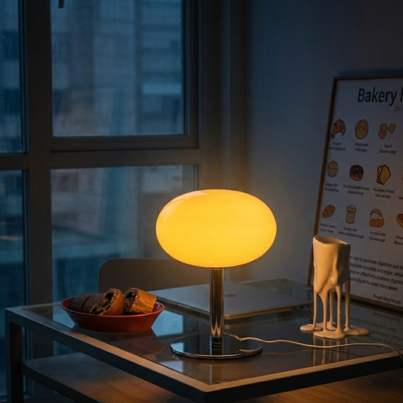 Abajur de Mesa para Quarto Lollipop Minimalista