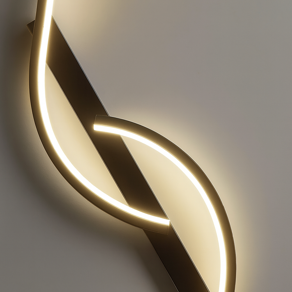 Luminária de parede longa Minimalista Bivolt