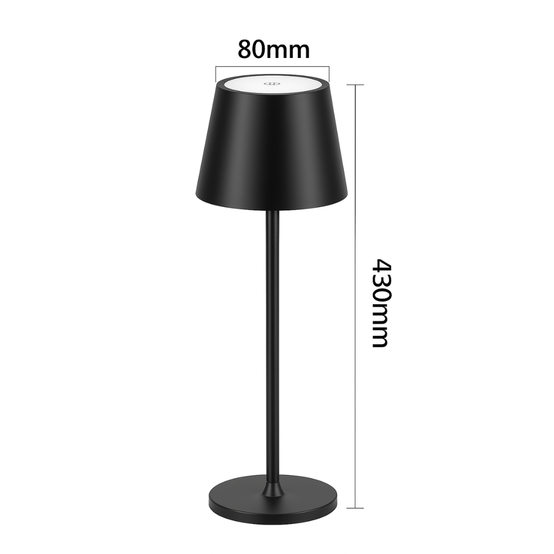 Abajur de Mesa Recarregável Minimalista