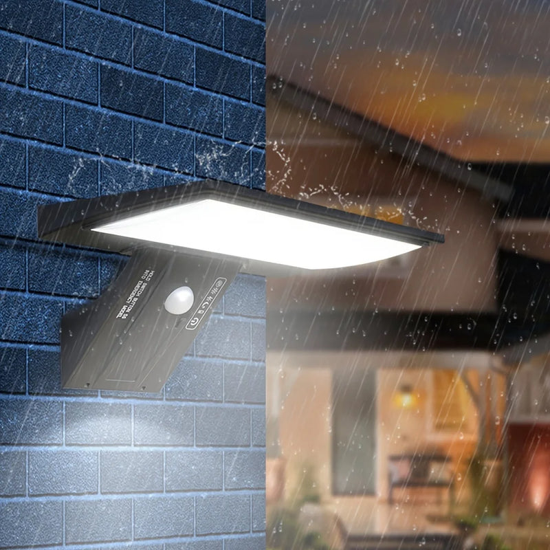 Luminária Solar Externa Com Sensor De Movimento