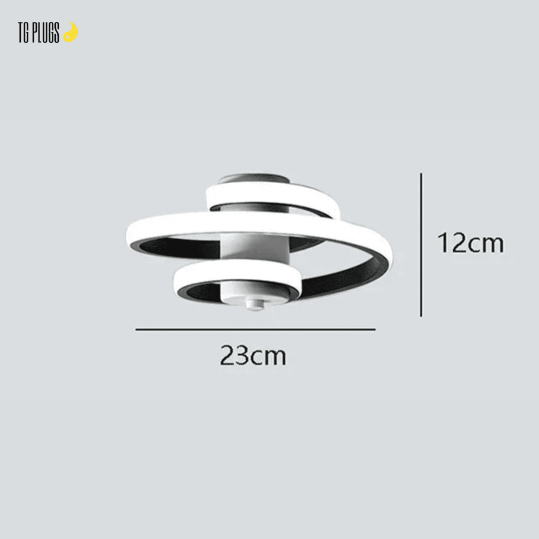 Luminária De Teto em Led Espiral TG
