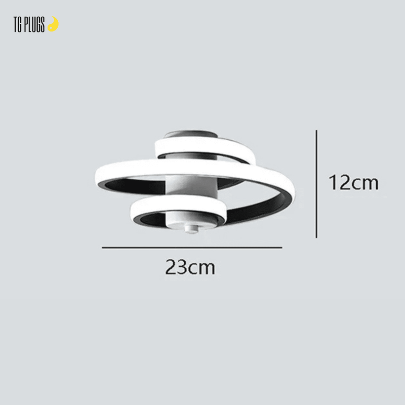 Luminária De Teto em Led Espiral TG