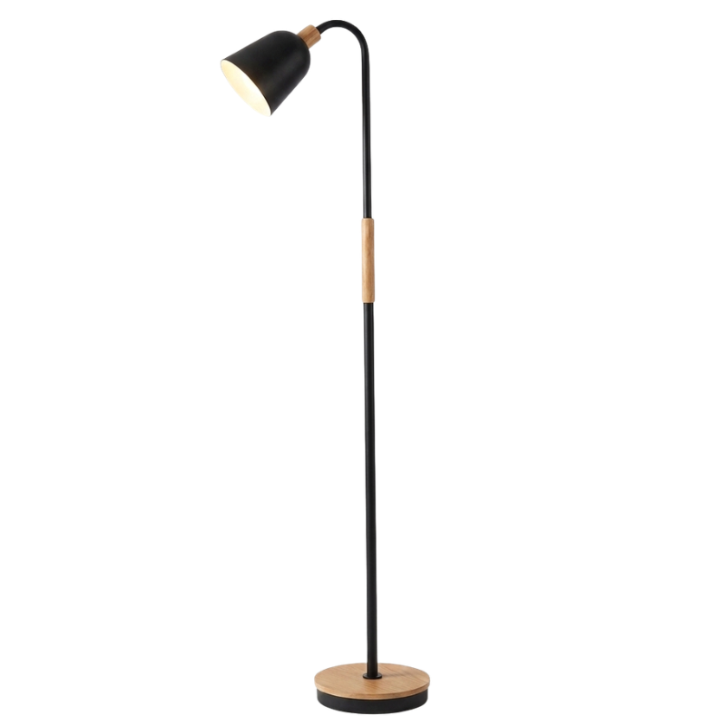 Luminária de Chão Flexível em Metal