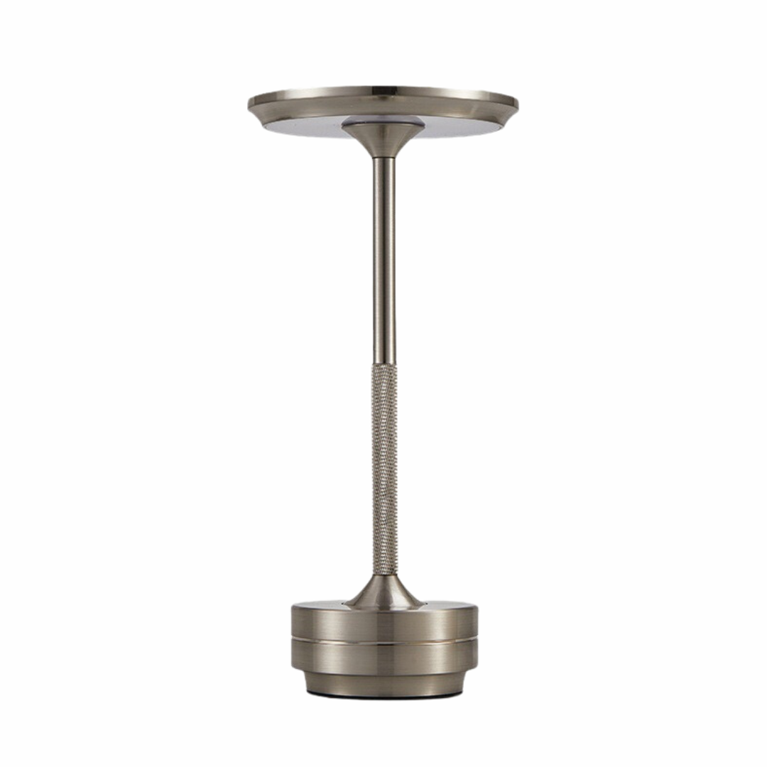 Luminária de Mesa Led Sem Fio De Metal