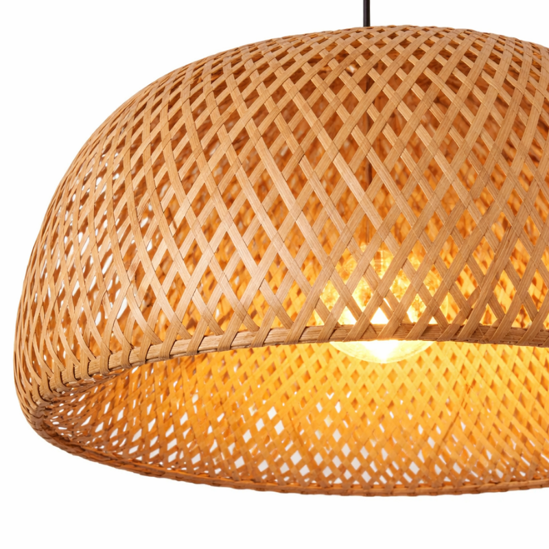Lustre de Bambu Artesanal