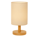 Abajur de Cabeceira Minimalista em Madeira