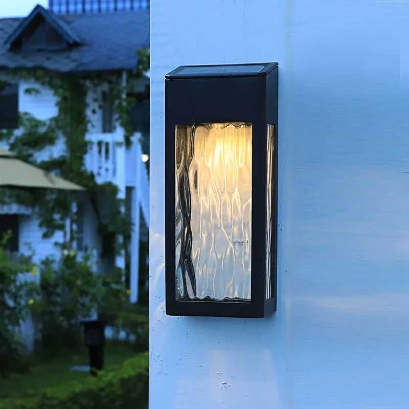 Arandela Solar Externa LED Impermeável Ret TG