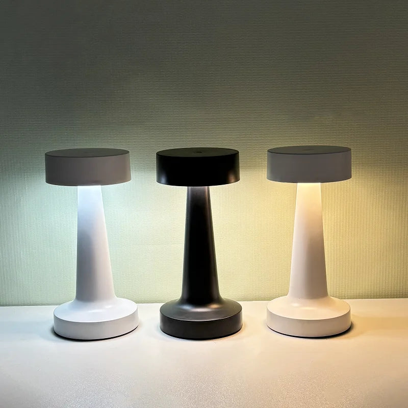 Luminária de Mesa Sem Fio LED Minimalista