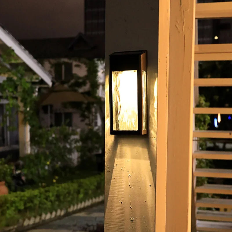 Arandela Solar Externa LED Impermeável Ret TG