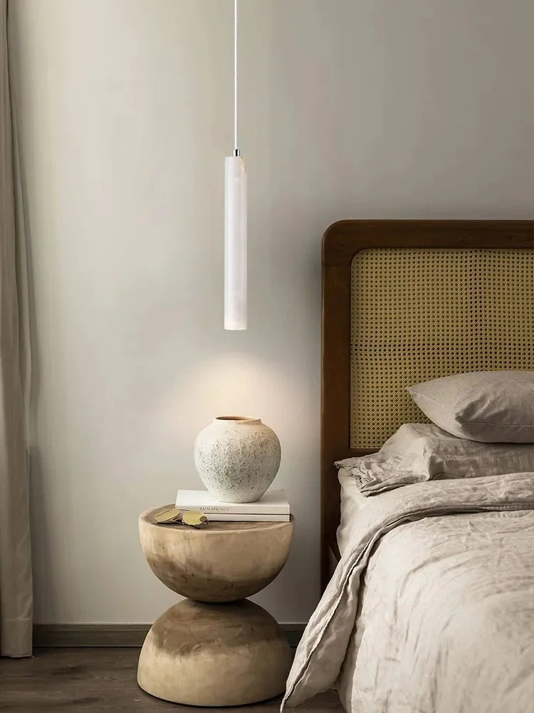 Luminária Pendente Em Mármore Wabi TG
