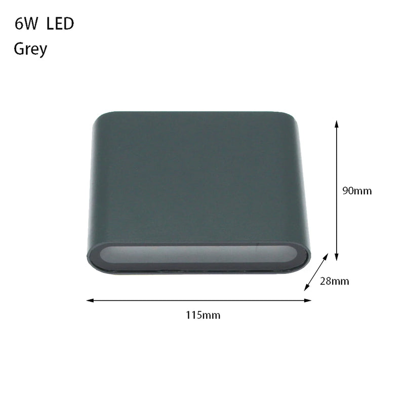 Arandela Externa Impermeável SlimLux TG