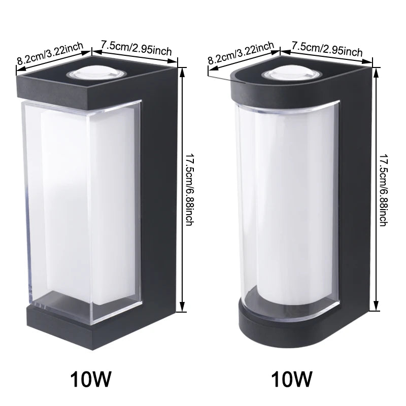 Arandela Externa Impermeável Vetro TG