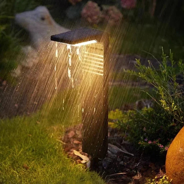 Luminária Solar Para Jardim Impermeável Garden TG