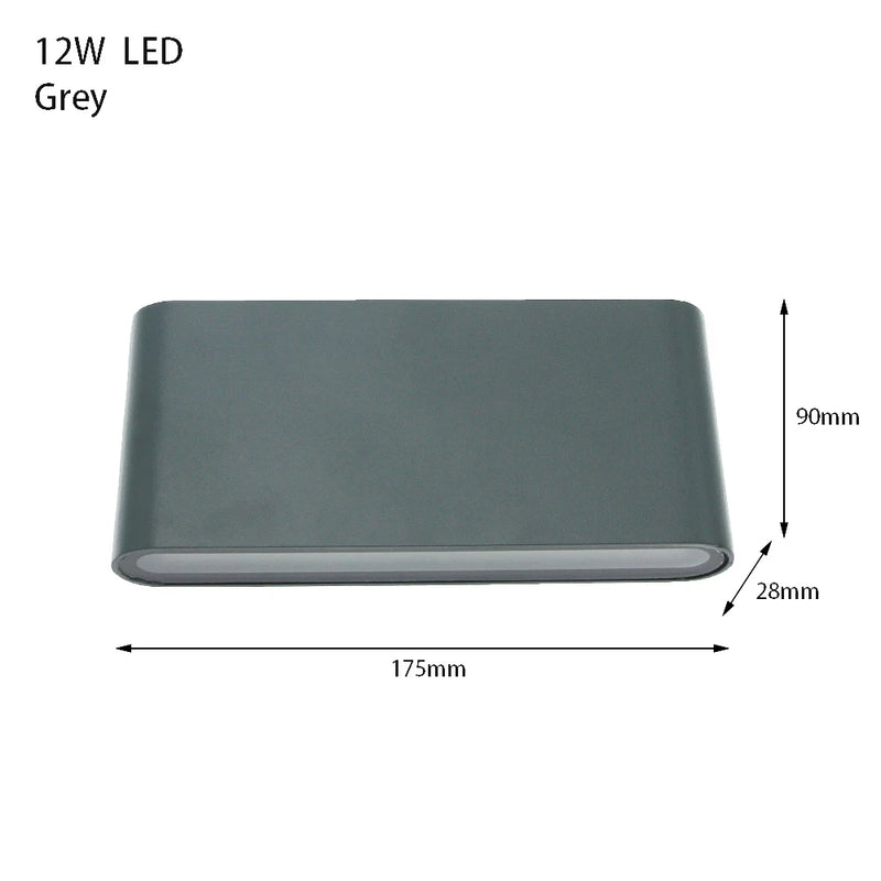 Arandela Externa Impermeável SlimLux TG