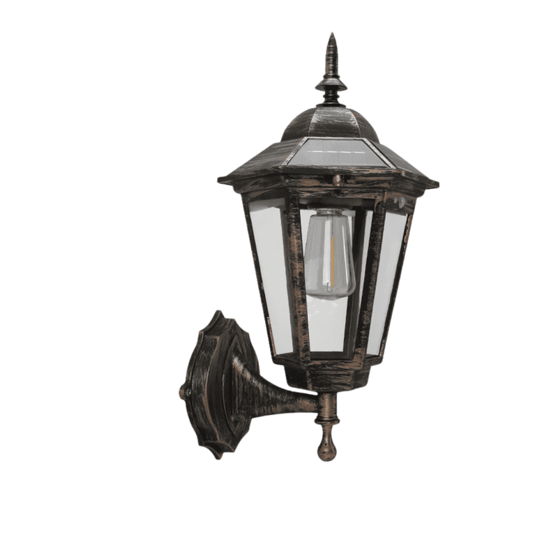 Arandela Colonial Solar Externa Sun TG